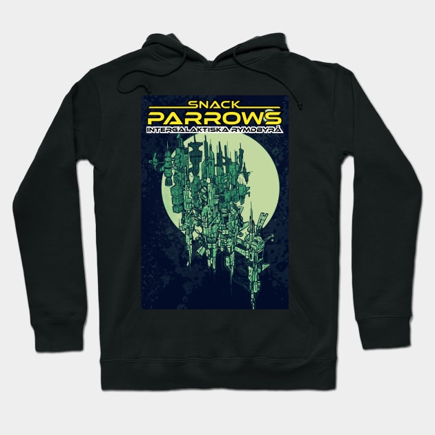 Snack Parrows: The Prison Planet Hoodie by Äventyr